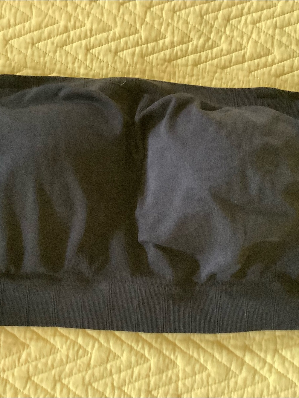 Women’s Black Bandeau Bra